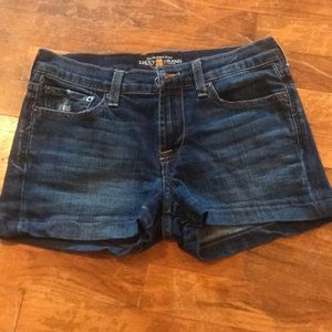 Lucky Brand jean made into shorts Sz 2